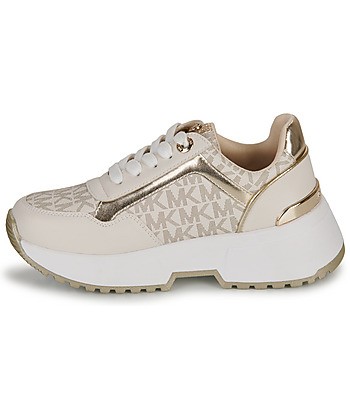 Baskets basses enfant filles MICHAEL Michael Kors COSMO MADDY Beige