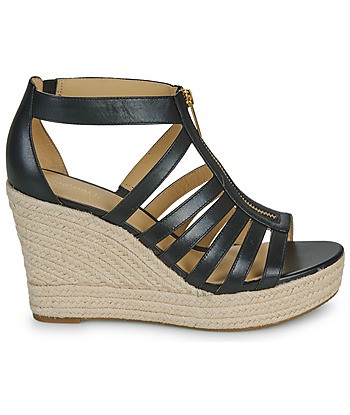 Sandales femmes MICHAEL Michael Kors BRADLEY WEDGE Noir