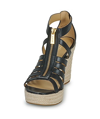 Sandales femmes MICHAEL Michael Kors BRADLEY WEDGE Noir