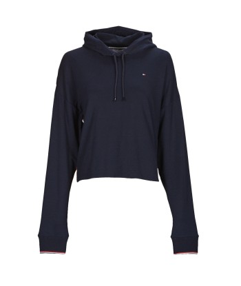 Sweat-shirt femmes Tommy Hilfiger CROPPED HOODIE Marine