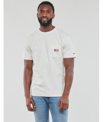 T-shirt hommes Tommy Jeans TJM CLSC TIMELESS TOMMY TEE Blanc