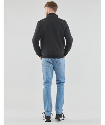 Blouson hommes Jack & Jones JJERUSH HARRINGTON BOMBER Noir