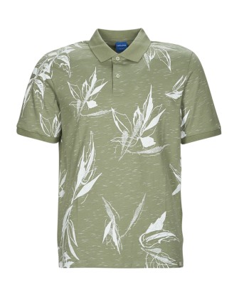 Polo hommes Jack & Jones JORCRAYON AOP POLO SS Kaki