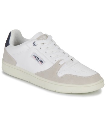 Baskets basses hommes Dockers by Gerli 52LD001 Blanc