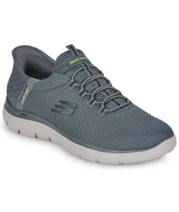 Slip ons hommes Skechers SUMMITS SLIP-INS Gris