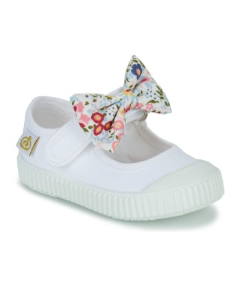 Ballerines enfant filles Citrouille et Compagnie OZIMINI Blanc