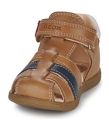 Sandales enfant garcons Geox B SANDAL MACCHIA BOY Marron