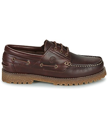 Chaussures bateau hommes Casual Attitude EVEROA Marron