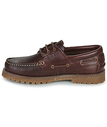 Chaussures bateau hommes Casual Attitude EVEROA Marron