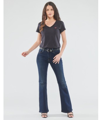 Jeans flare / larges femmes Levis 726 HR FLARE Marine