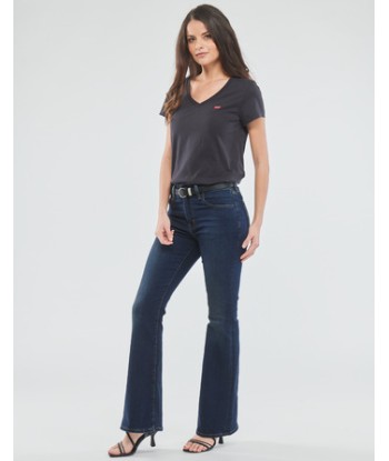 Jeans flare / larges femmes Levis 726 HR FLARE Marine