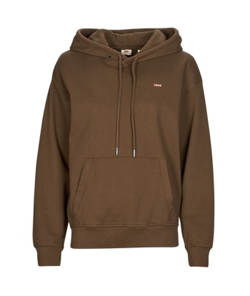 Sweat-shirt femmes Levis STANDARD HOODIE Marron