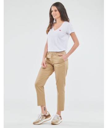 T-shirt femmes Levis PERFECT VNECK Blanc