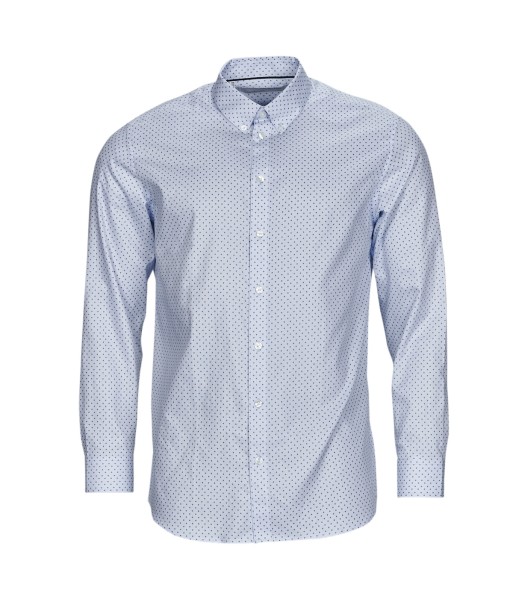 Chemise hommes Selected ETHAN MICRO MOTIF SLIM FIT Bleu