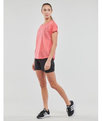 T-shirt femmes Only Play ONPJIES LOOSE BURNOUT SS TEE Orange