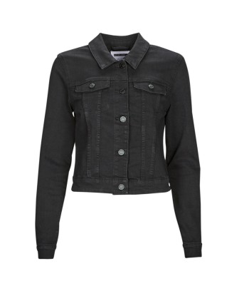 Veste femmes Noisy May NMDEBRA L/S BLACK DENIM JACKET NOOS Noir