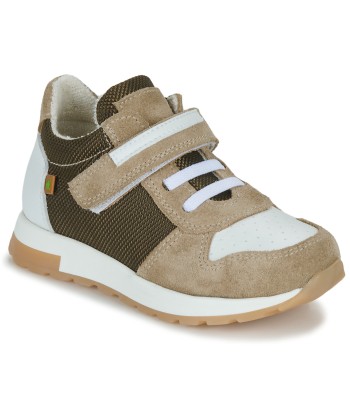 Baskets basses enfant garcons El Naturalista PORTO Beige