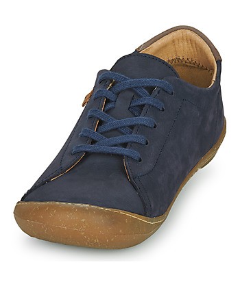 Baskets basses femmes El Naturalista PAWIKAN N5770 Bleu