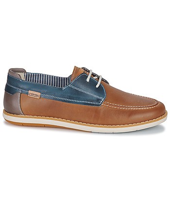 Chaussures bateau hommes Pikolinos JUCAR Marron