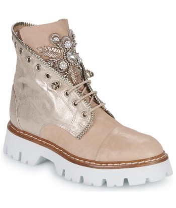 Boots femmes Fru.it TEXANO Beige