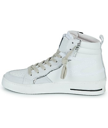 Baskets montantes femmes Semerdjian MARAL Blanc