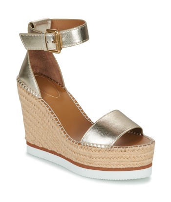 Espadrilles femmes See by Chloé GLYN Doré