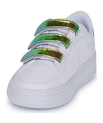 Baskets basses enfant filles Lacoste L001 Blanc