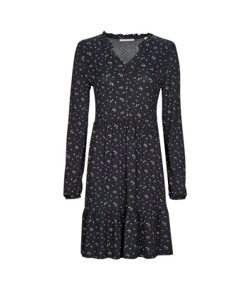 Robe courte femmes Esprit CVE AOP CREPE Noir