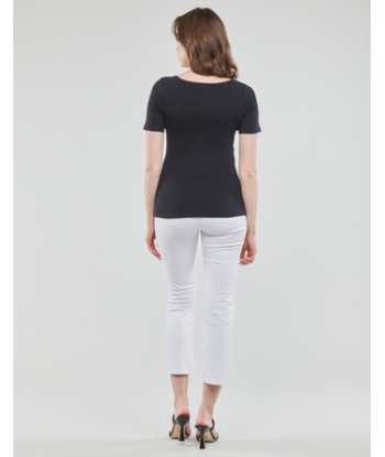 T-shirt femmes Esprit TSHIRT SL Noir