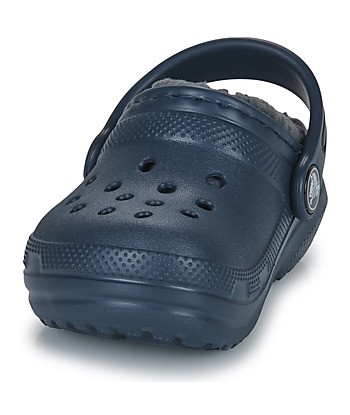 Sabots enfant garcons Crocs CLASSIC LINED CLOG T Marine