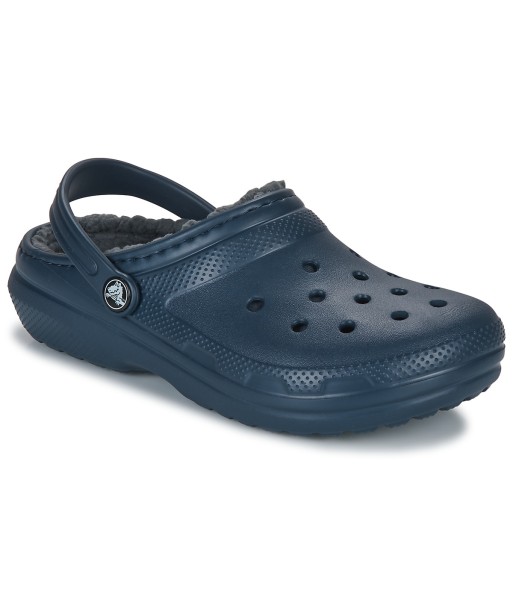 Sabots enfant garcons Crocs CLASSIC LINED CLOG K Marine