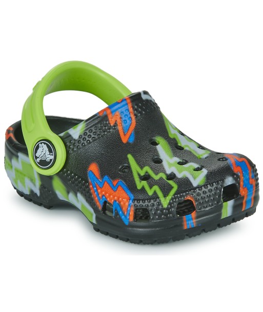 Sabots enfant garcons Crocs CLASSIC LIGHTNING BOLT CGT Noir