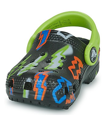 Sabots enfant garcons Crocs CLASSIC LIGHTNING BOLT CGT Noir