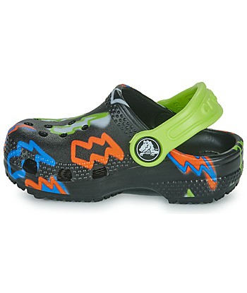 Sabots enfant garcons Crocs CLASSIC LIGHTNING BOLT CGT Noir