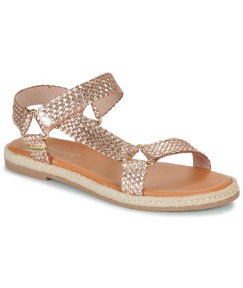 Sandales femmes Les Tropeziennes par M.Belarbi HIPSTO Doré