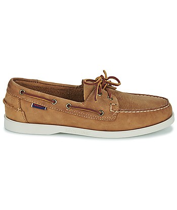 Chaussures bateau hommes Sebago PORTLAND CRAZYH Marron