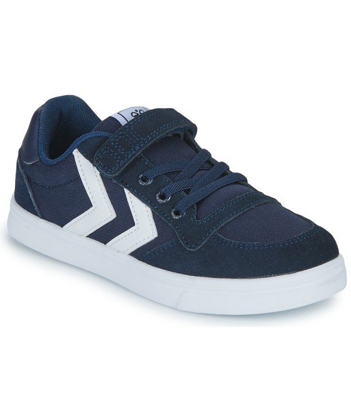Baskets basses enfant garcons hummel SLIMMER STADIL LOW JR Bleu