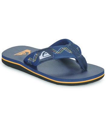 Tongs enfant garcons Quiksilver MOLOKAI STITCHY YOUTH Bleu