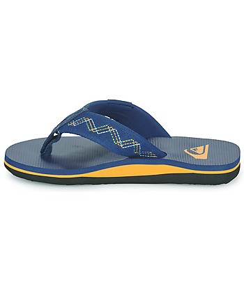 Tongs enfant garcons Quiksilver MOLOKAI STITCHY YOUTH Bleu