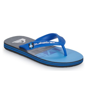 Tongs enfant garcons Quiksilver MOLOKAI PANEL YOUTH Bleu