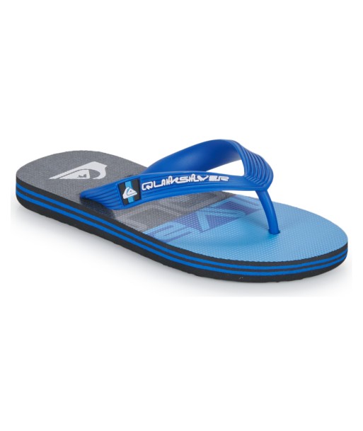 Tongs enfant garcons Quiksilver MOLOKAI PANEL YOUTH Bleu