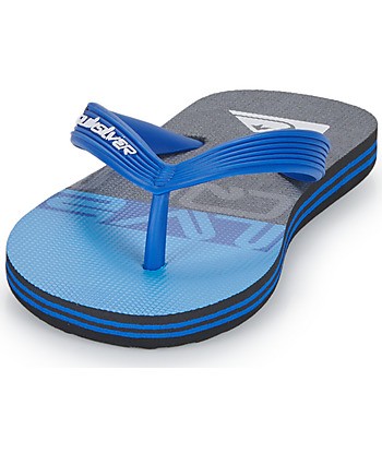Tongs enfant garcons Quiksilver MOLOKAI PANEL YOUTH Bleu