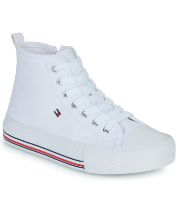 Baskets montantes enfant filles Tommy Hilfiger ARIYA Blanc