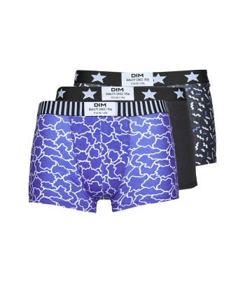 Boxers hommes DIM DIM VIBES PACK X3 Multicolore