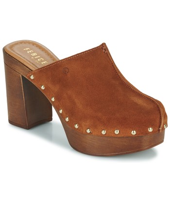 Sabots femmes Fericelli MINELOVA Marron