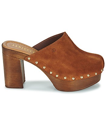 Sabots femmes Fericelli MINELOVA Marron