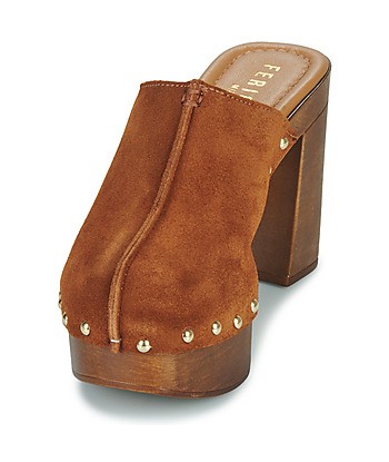 Sabots femmes Fericelli MINELOVA Marron