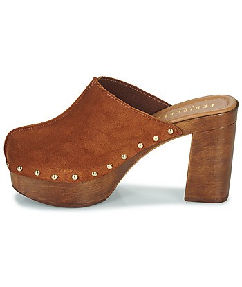 Sabots femmes Fericelli MINELOVA Marron