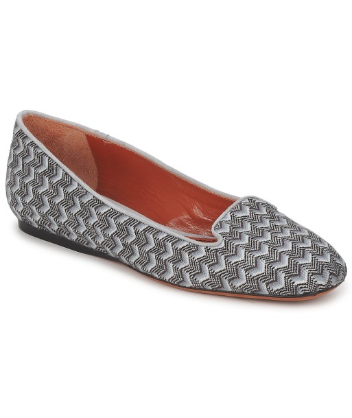 Mocassins femmes Missoni WM079 Gris