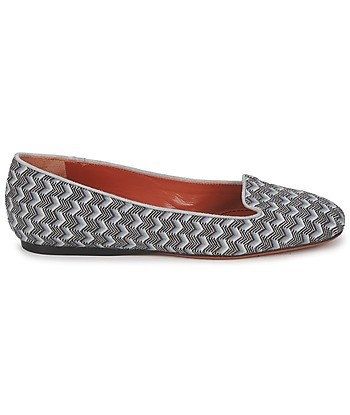 Mocassins femmes Missoni WM079 Gris